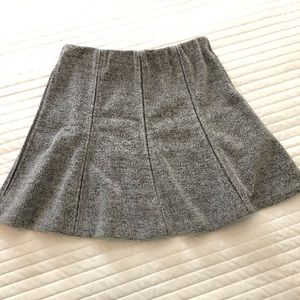 Loft Gray Fleece Skirt